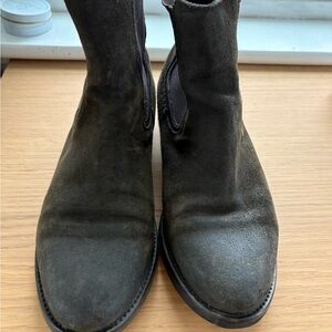 Thursday Boot Company Dark Suede Ankle Boots